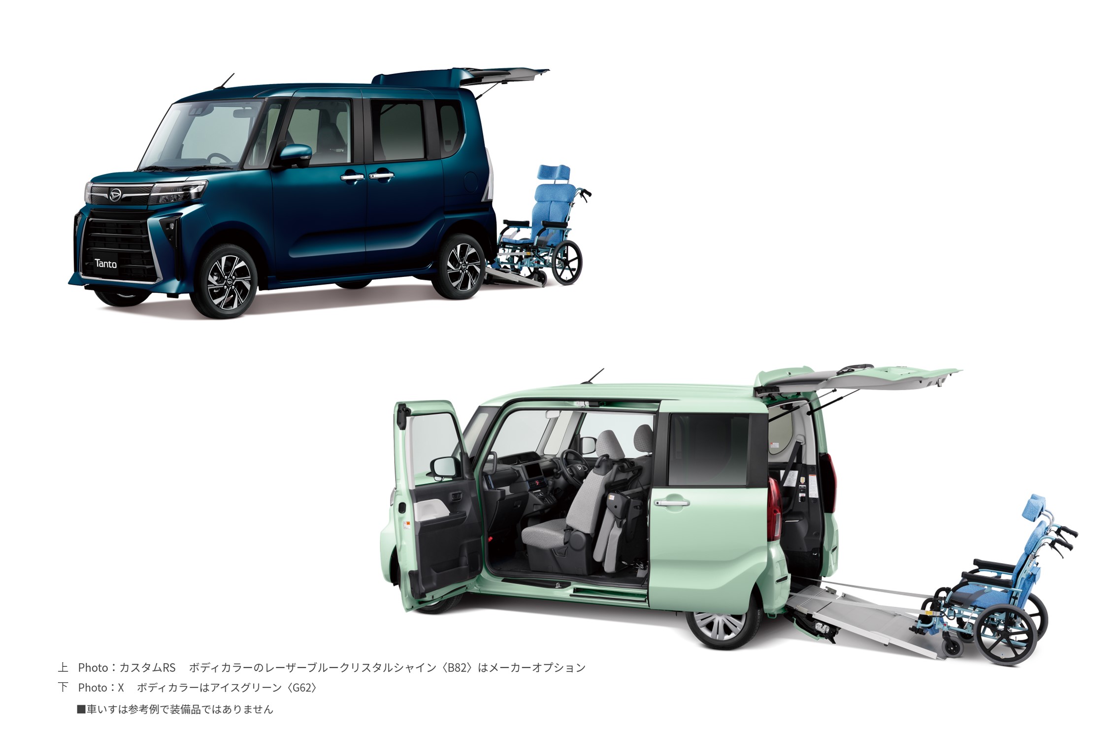 タントスローパー（車いす移動車）