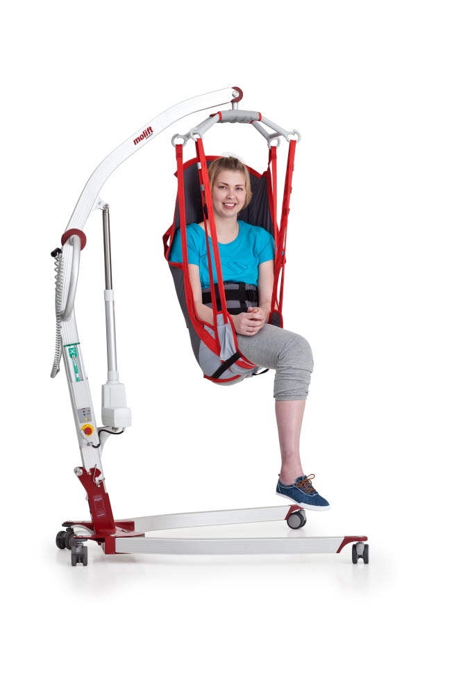 モーリフト 下肢切断者用スリング　頭部サポートあり/なし