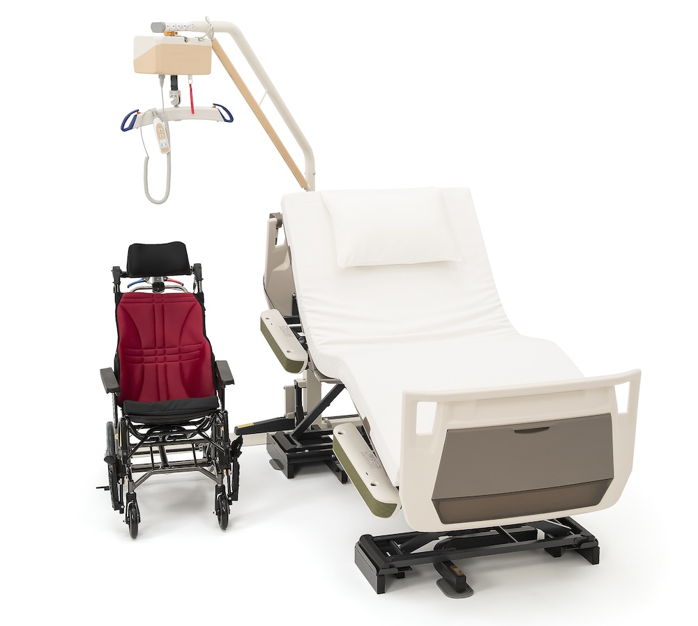 ベッド設置式リフト　エレベオ