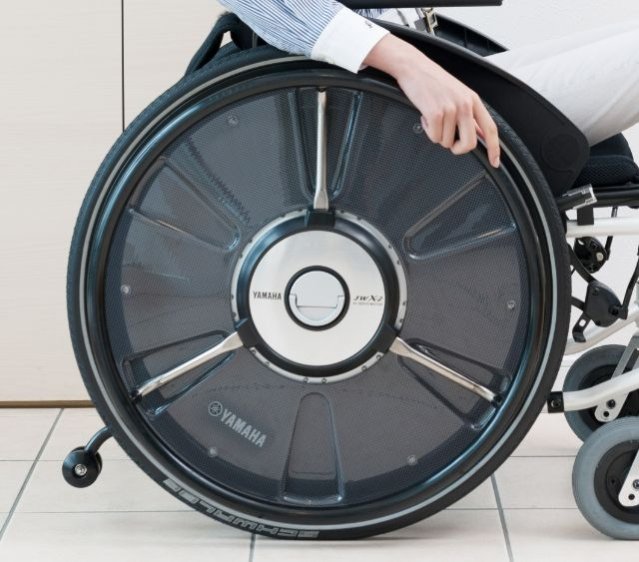 JWX-2 アシストタイプ車椅子電動化ユニット（簡易形アシスト式）【速度制御機能付き】