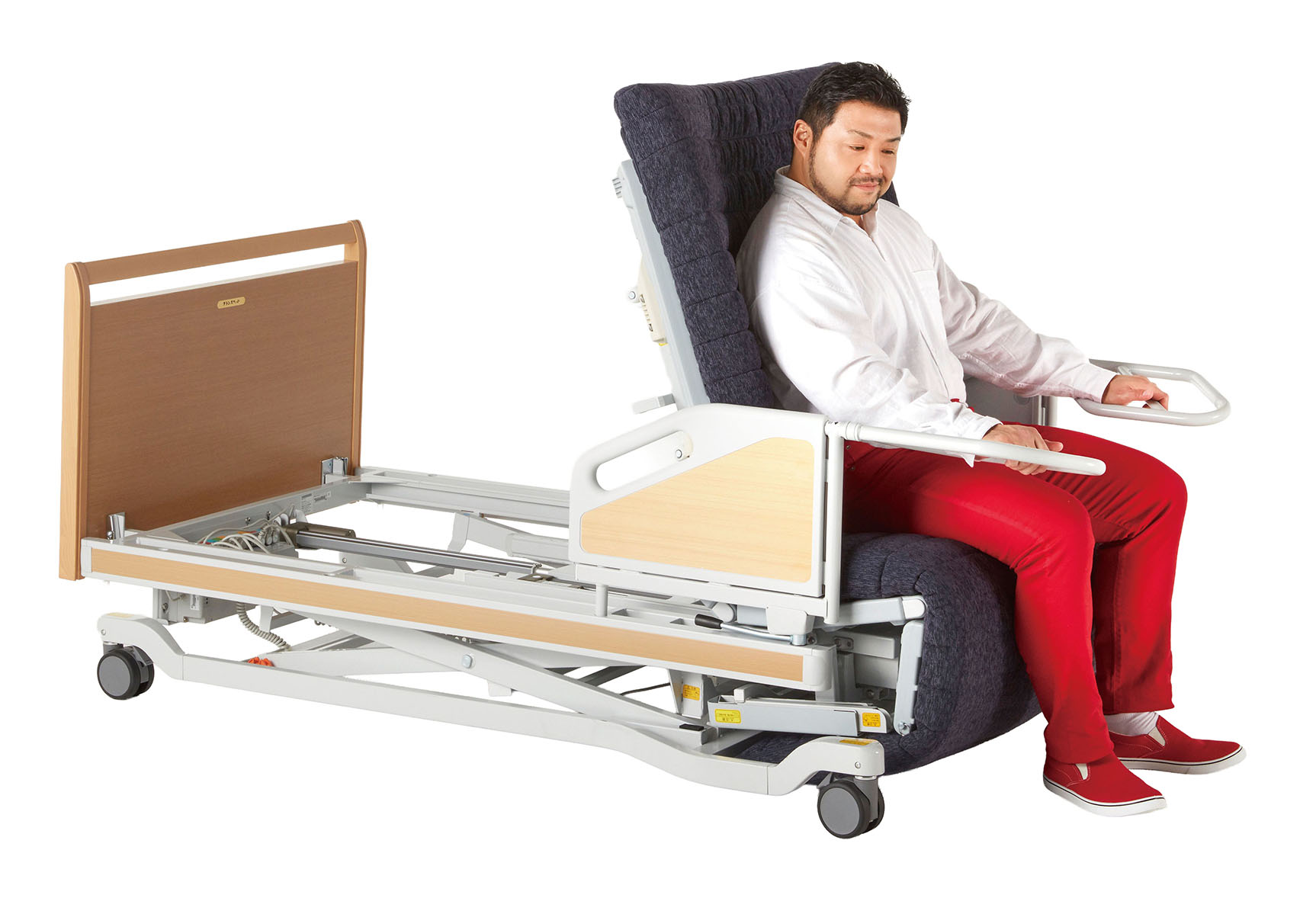 離床支援マルチポジションベッド
