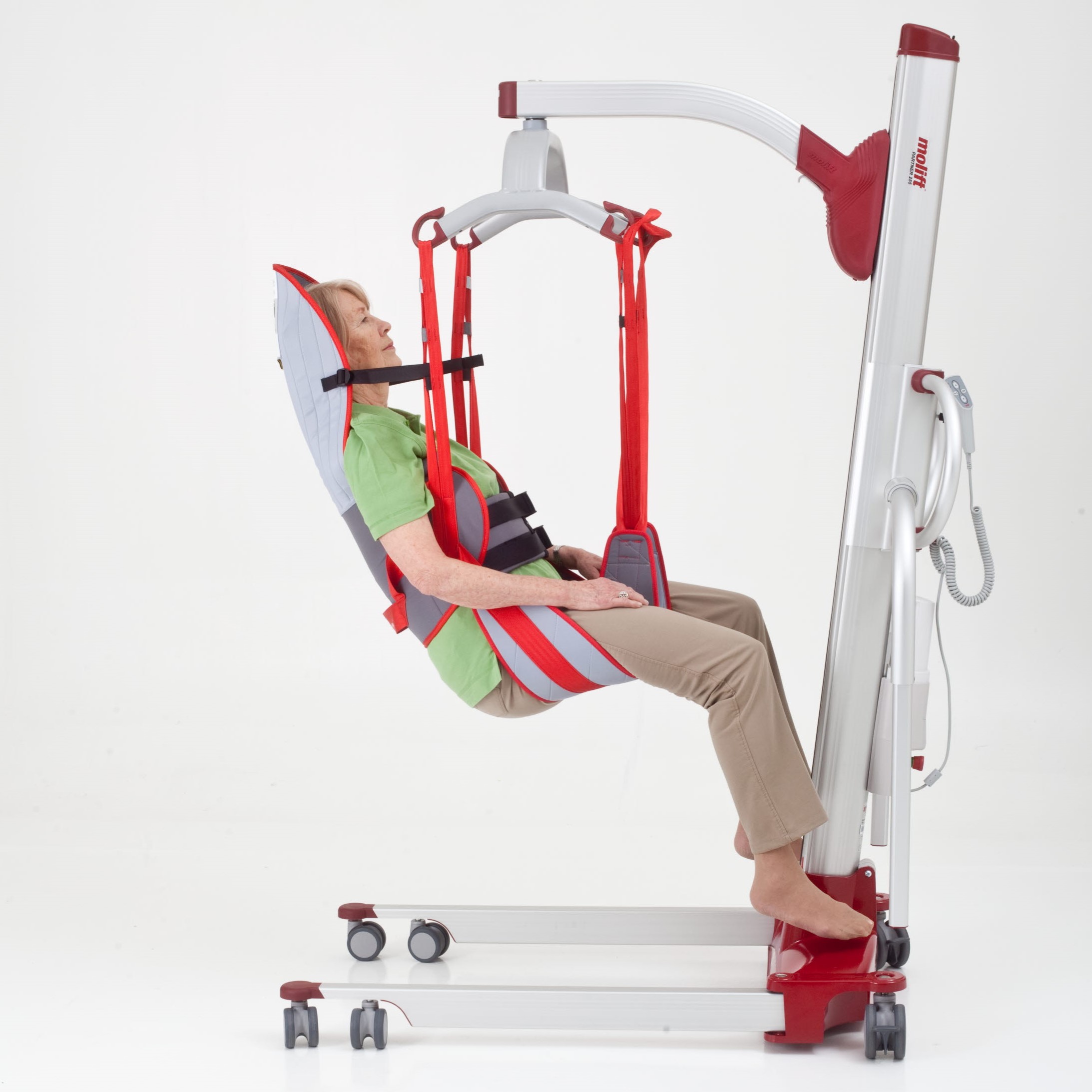 モーリフト トイレスリング　頭部サポートあり/なし