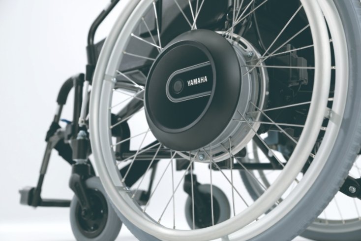 JWG-1 ジョイスティックタイプ車椅子電動化ユニット（簡易形切替式）