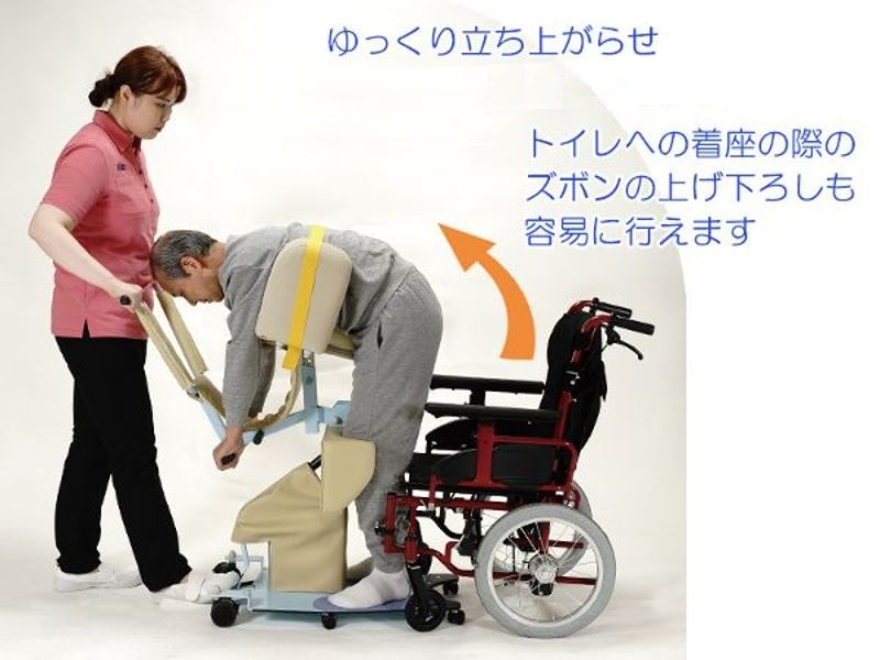 簡易型移乗リフト　ささえ手