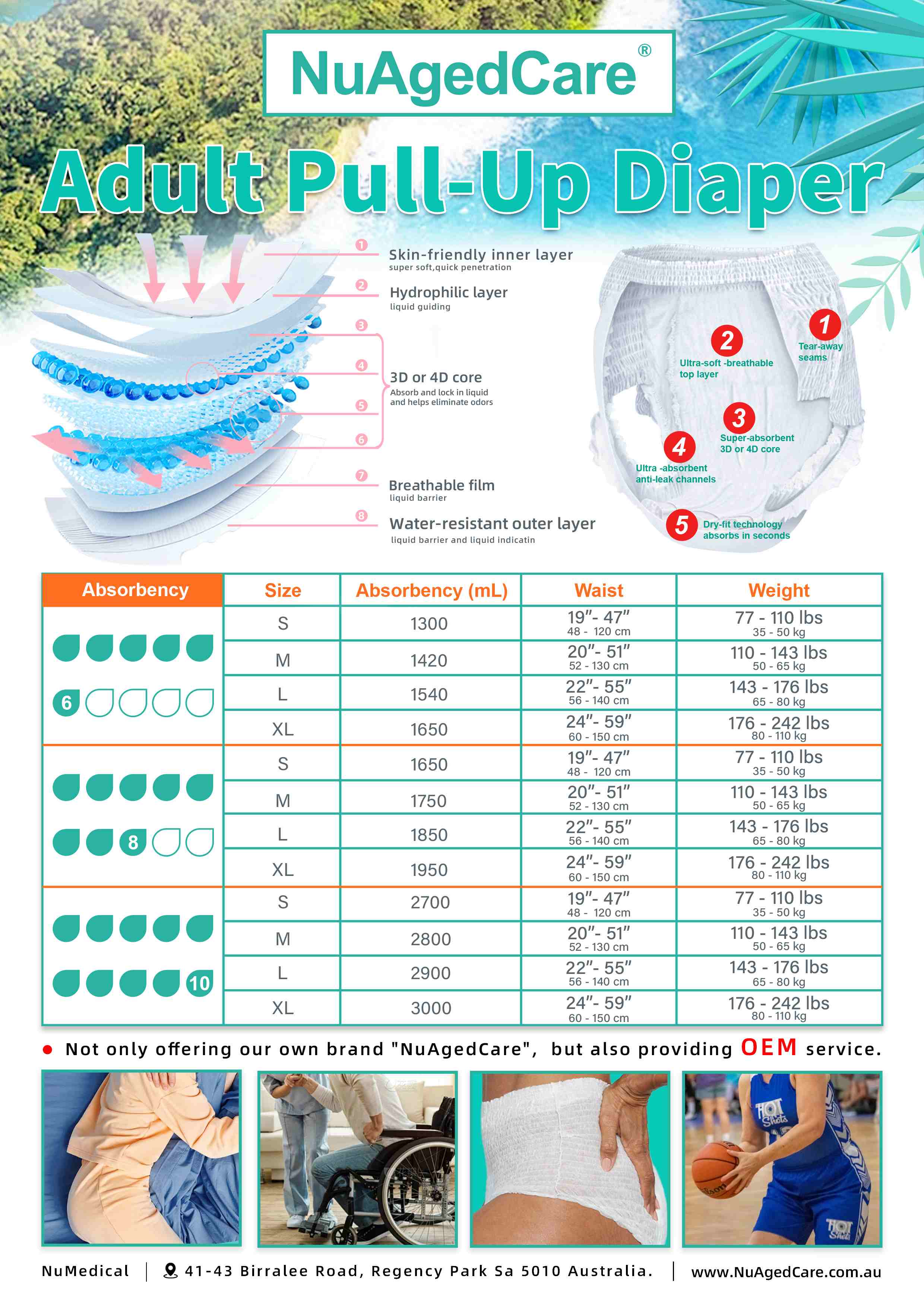 Adult Pull-Up Diaper