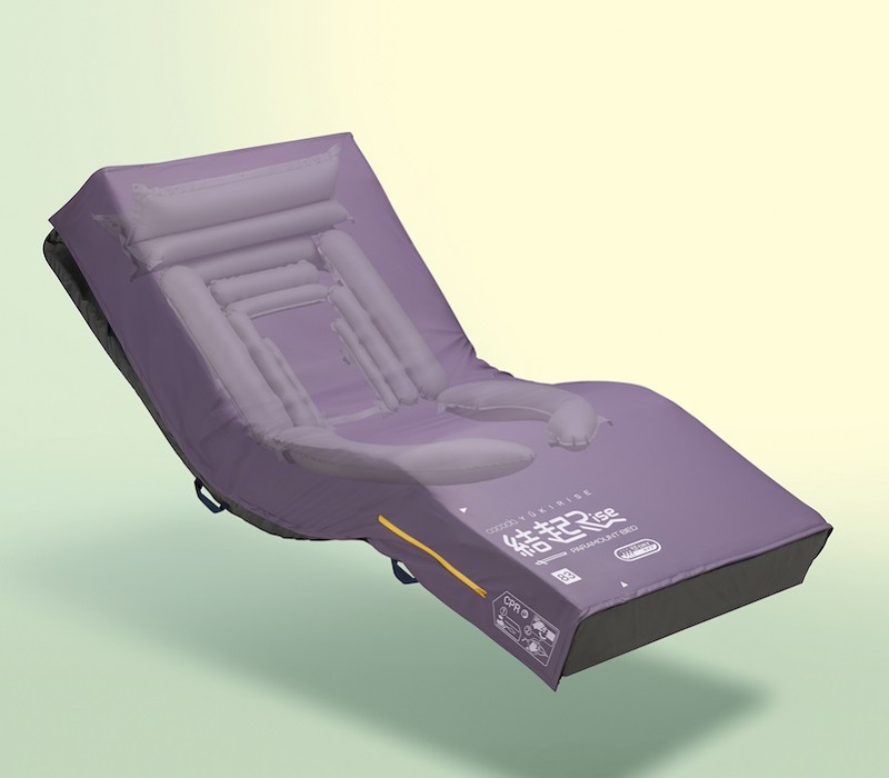 【新発売】 床ずれ防止エアーマットレス　ここちあ結起 RISE