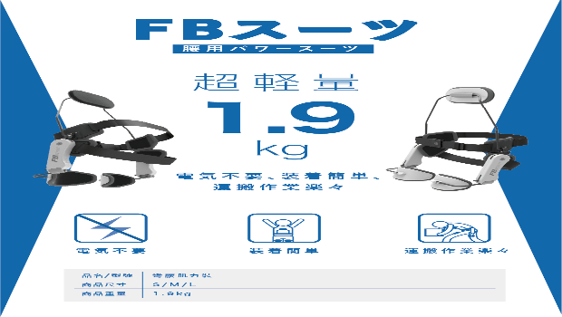 FBスーツ（腰用パワースーツ）
